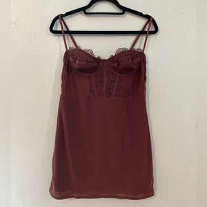 Urban Outfitters Love Corset Dress